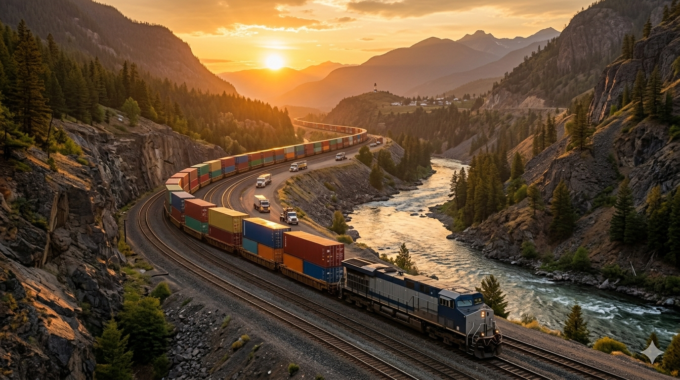 Freight rail transport